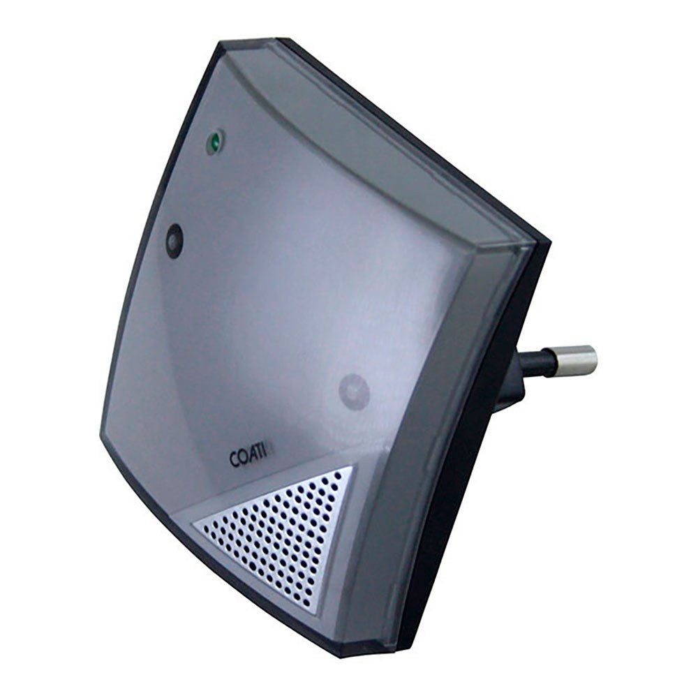 Repele moscas ultrasonidos 0,4 w, cobertura 25 m², gris