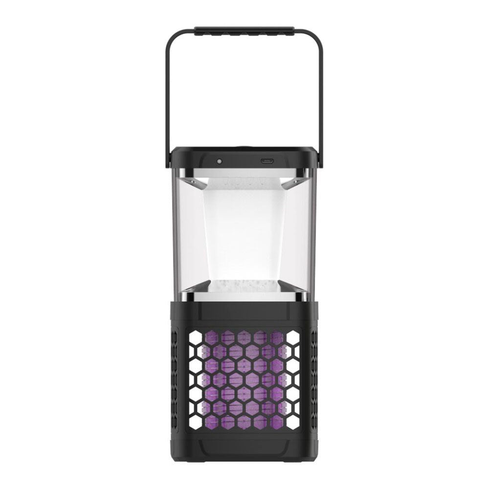 Farol solar recargable mata mosquitos 40 m² + luz led