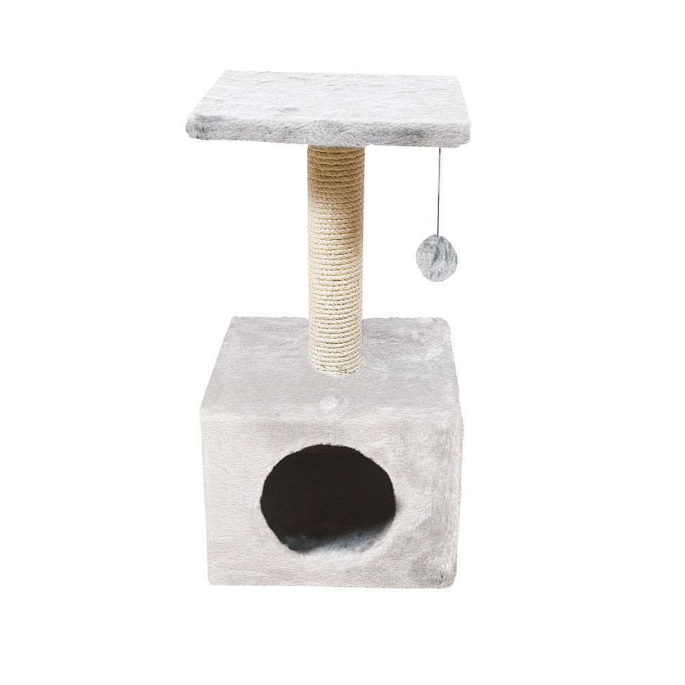 Rascador savanna town gris claro 60 x 30 x 30 cm