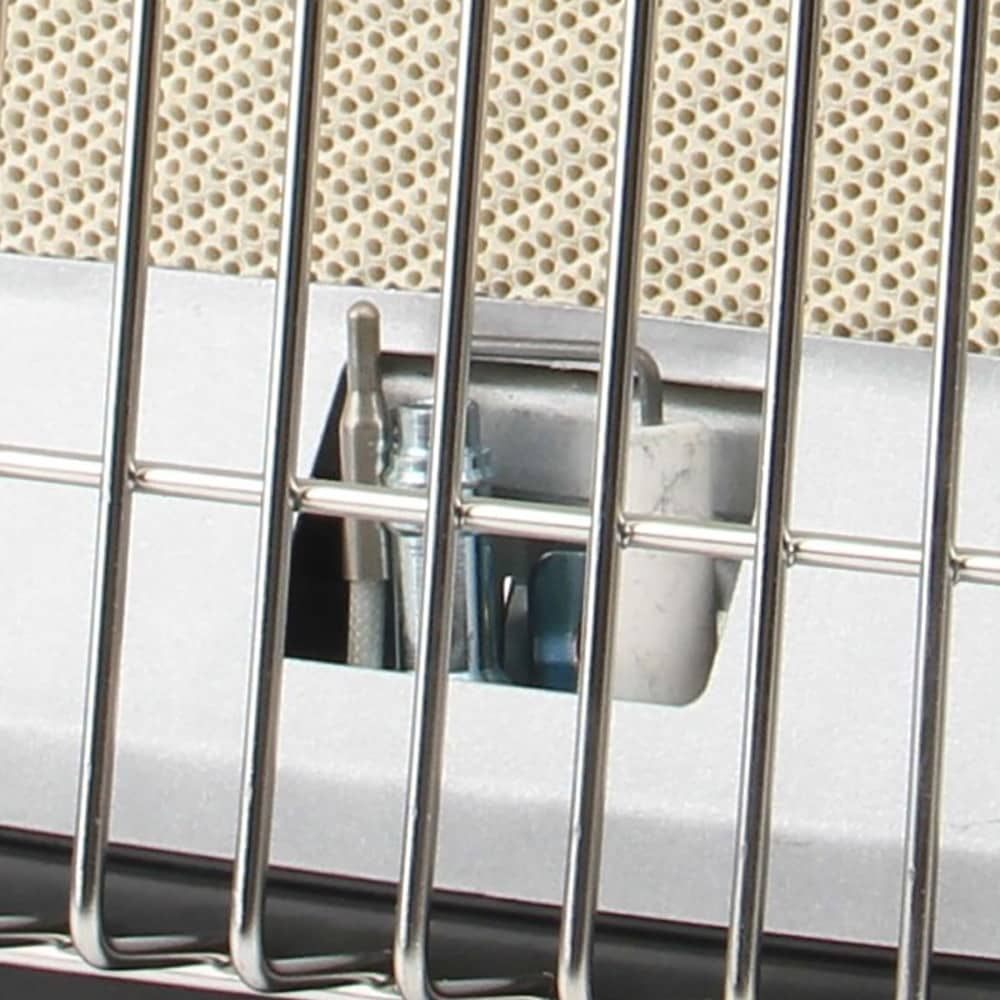 Estufa de gas portátil de infrarrojos con analizador de atmósfera (ods)