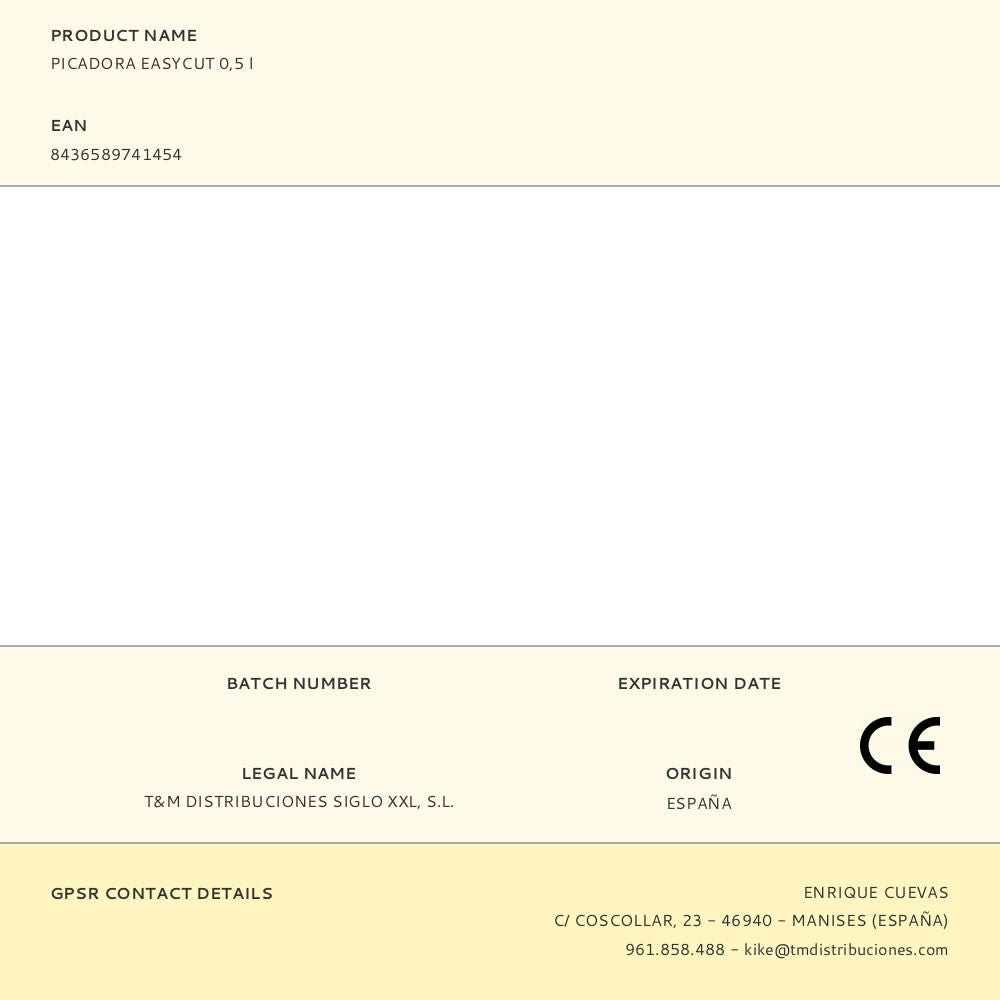 Picadora easycut 0,5 l