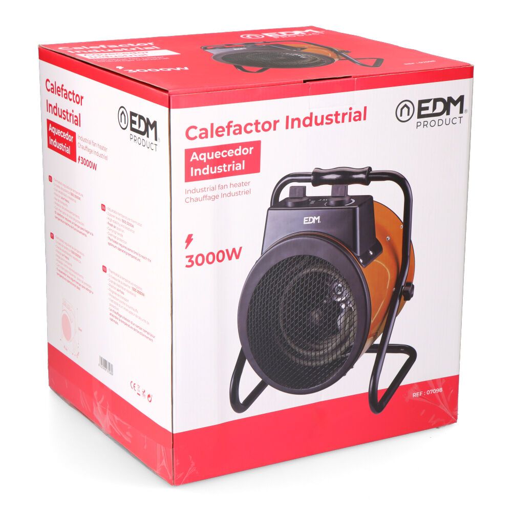 Calefactor industrial 1500 - 3000 w