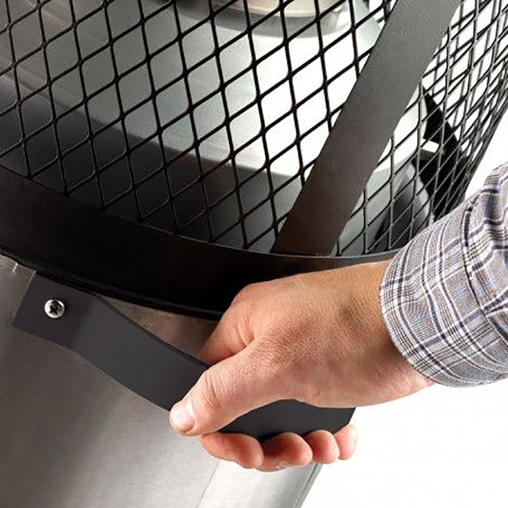 Estufa de gas de acero inoxidable para uso en exterior ø42 x 115 cm