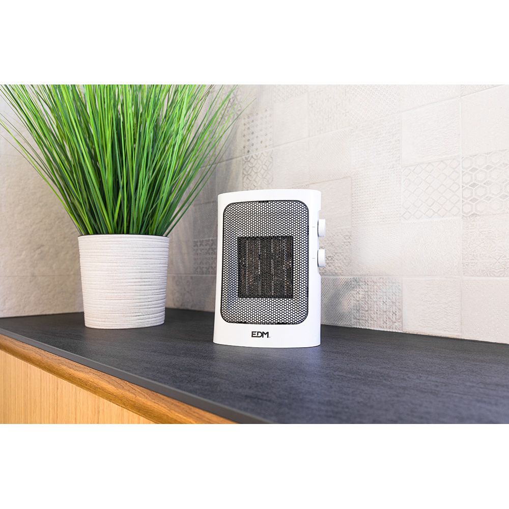 Calefactor vertical 1000 - 1500 w blanco