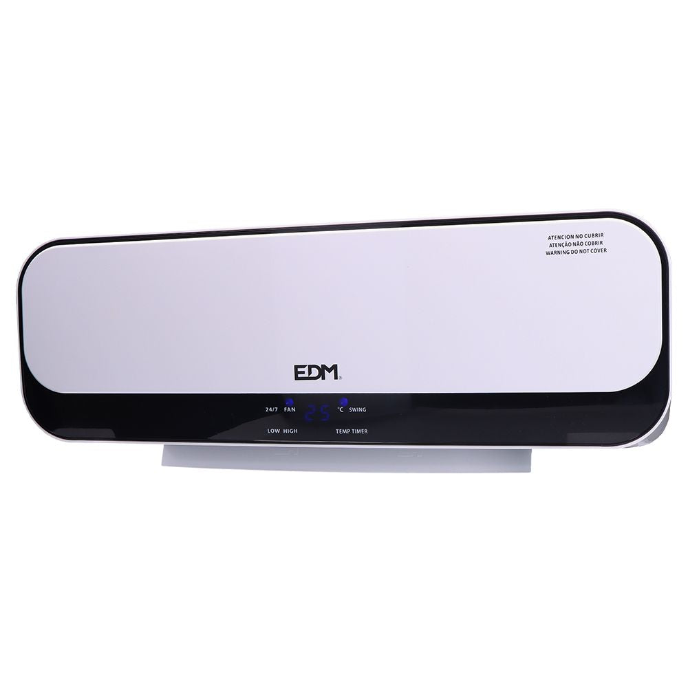 Calefactor split cerámico 1000 - 2000 w, con mando distancia 55,7 x 14,4 x 18,5 cm