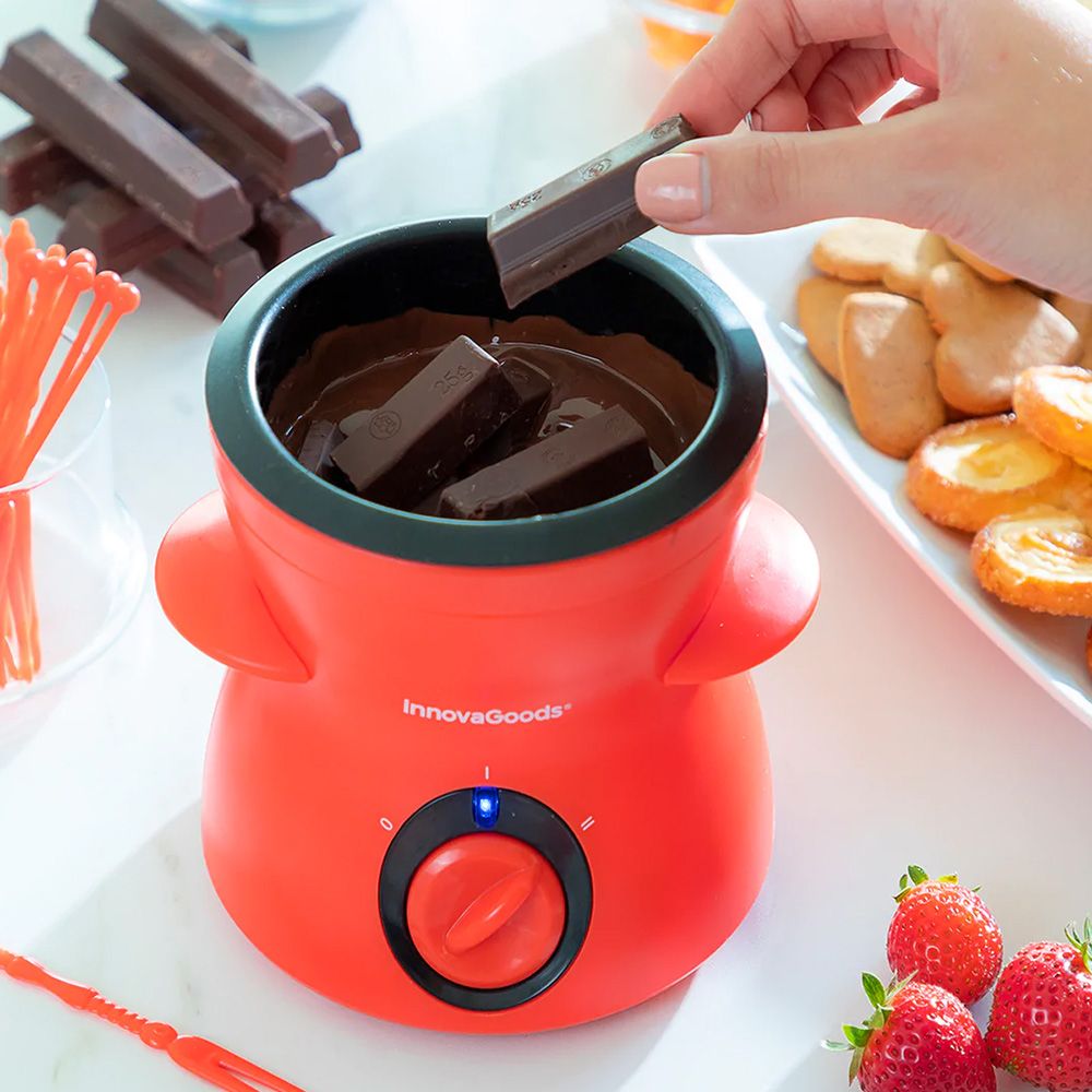 Fondue de chocolate con accesorios 25 w