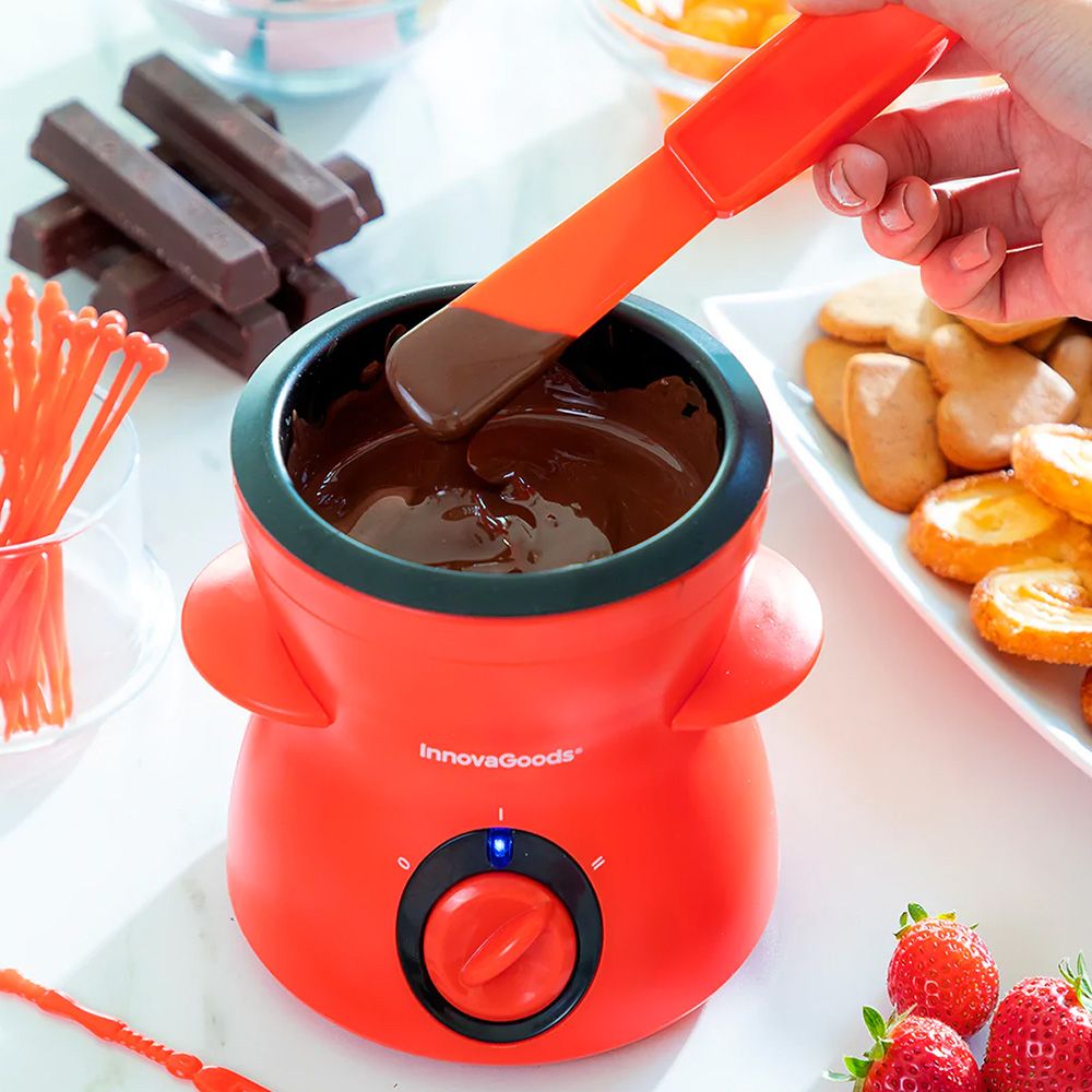 Fondue de chocolate con accesorios 25 w