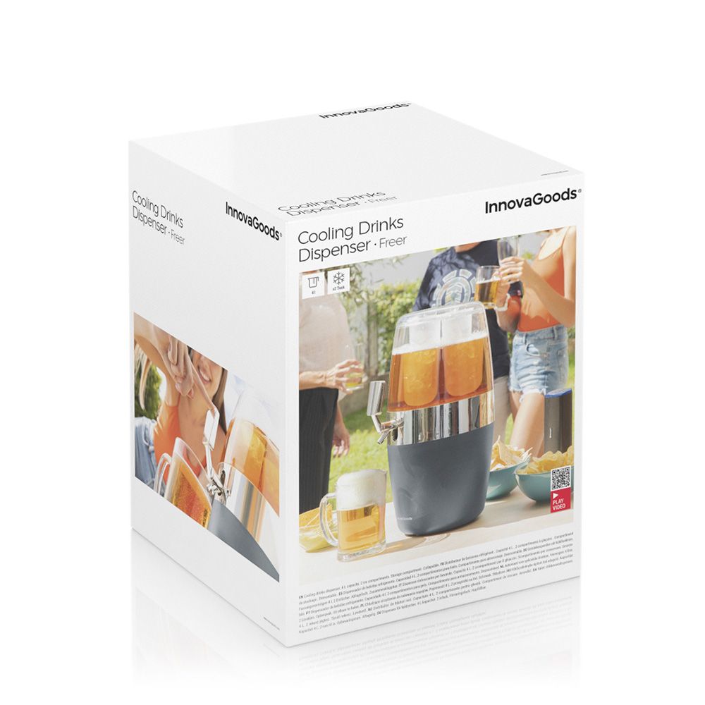 Dispensador de bebidas refrigerante freer 4 l