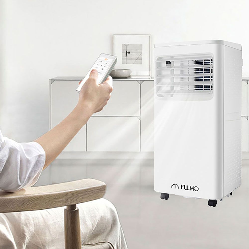 Aire acondicionado portátil solo frio 12000btu/hora 1.340w fulmo