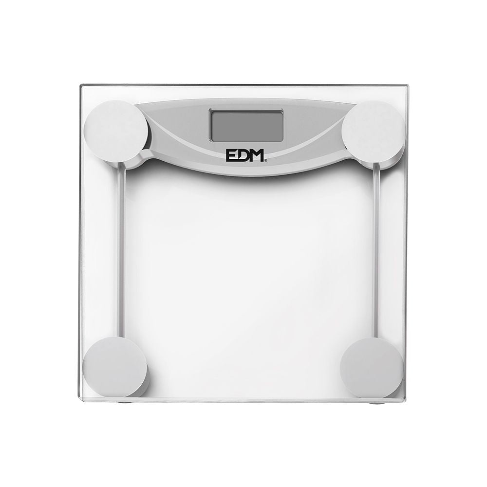 Bascula de baño digital transparente máximo 180 kg