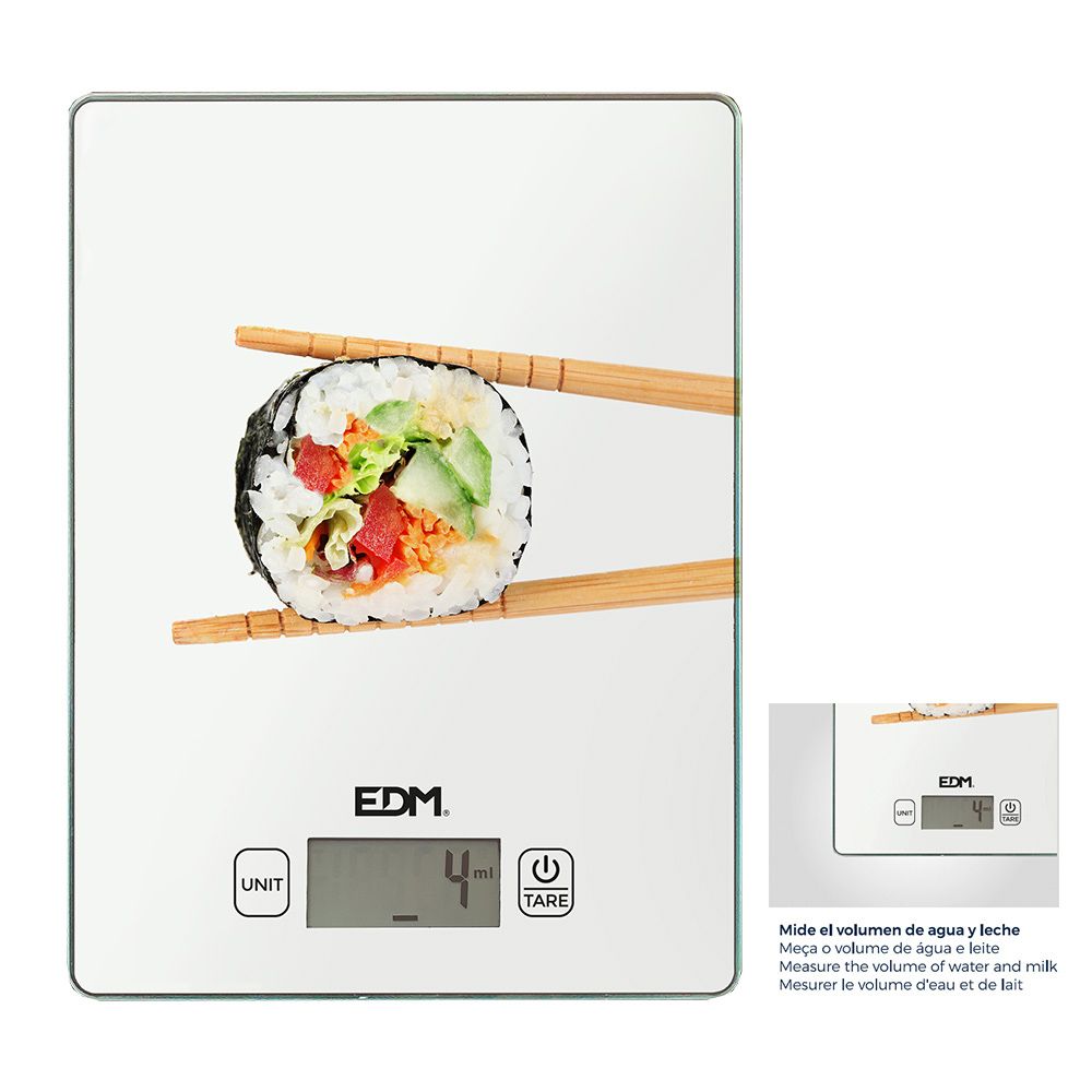 Báscula electronica de cocina, máximo 5 kg mod 1