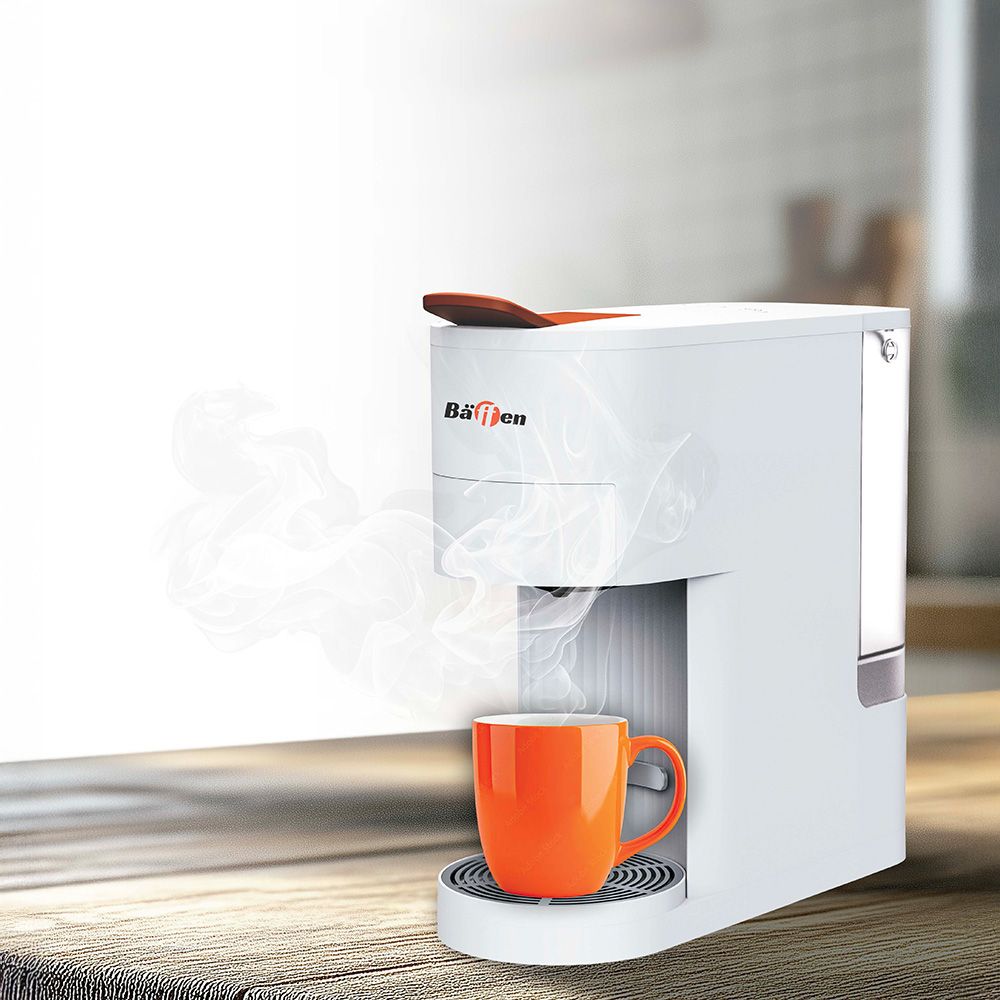 Cafetera multicap 4 en 1, 1400 w, blanca