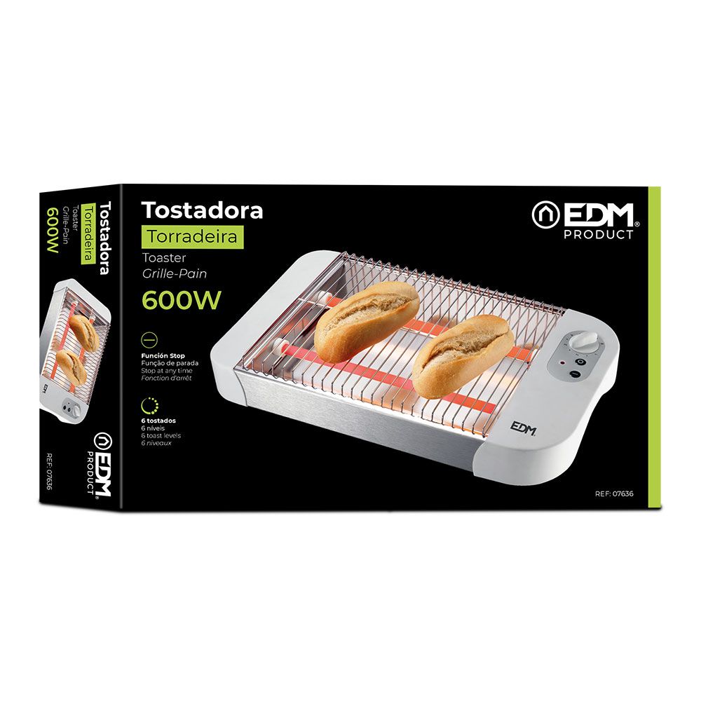Multitostador con temporizador 600 w