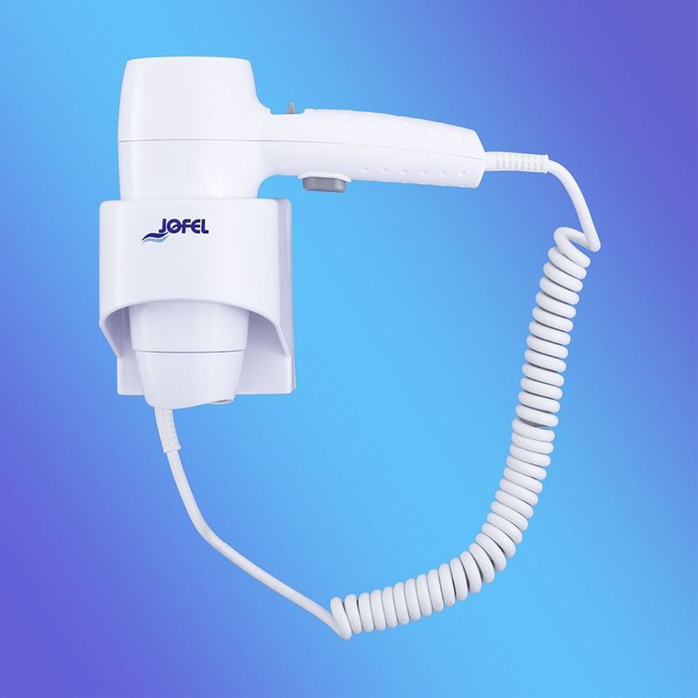 Secador con soporte mural 1200w jofel