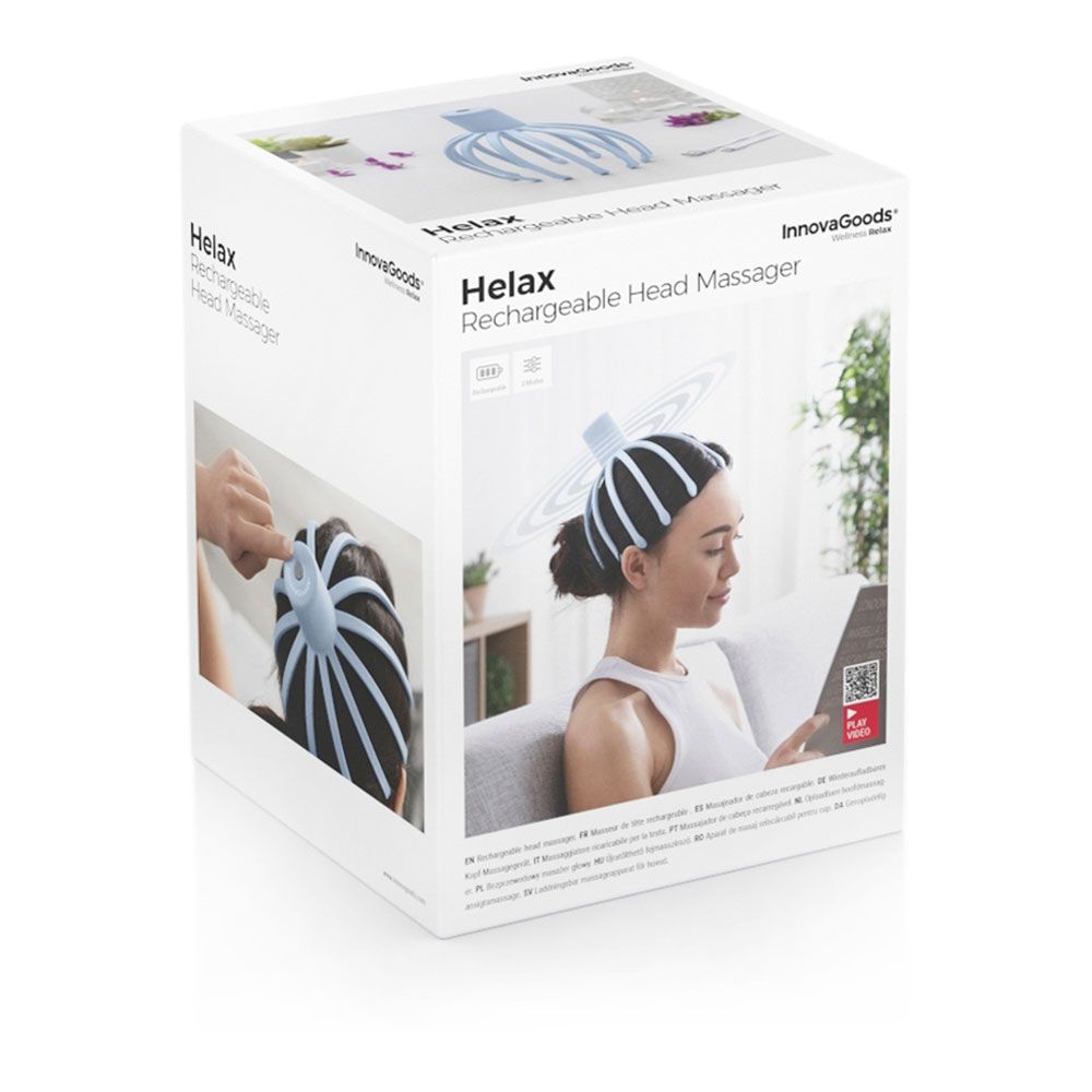 Masajeador de cabeza recargable helax
