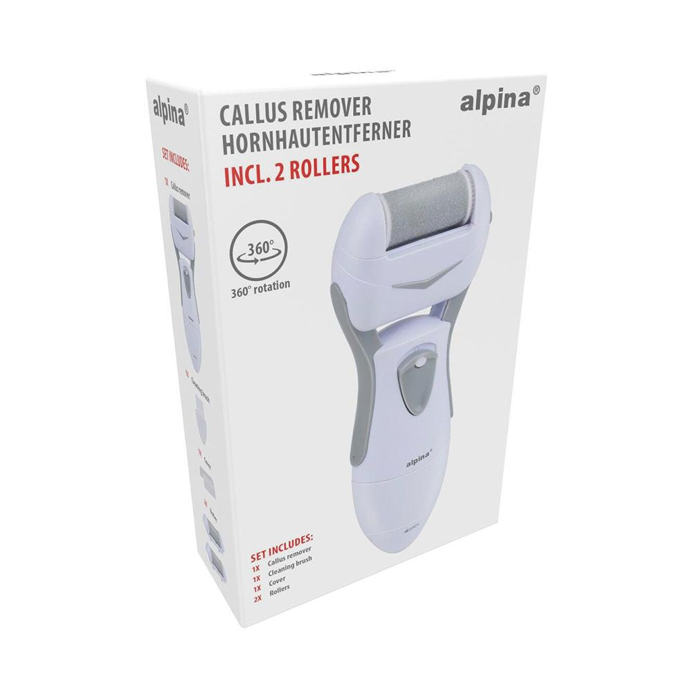 Lima para pies eléctrica - 16 x 6 x 3,5 cm