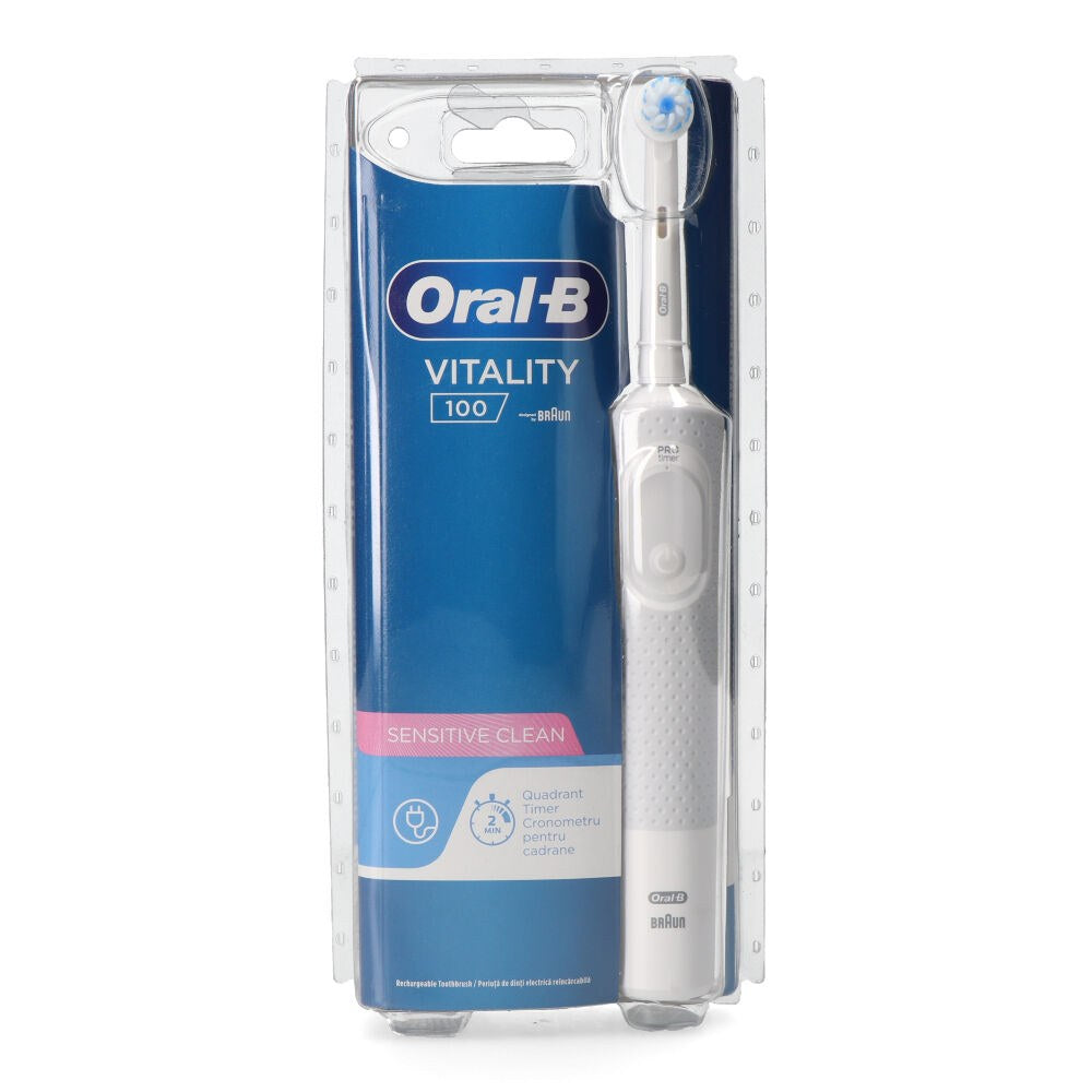 Cepillo de dientes eléctrico vitality 100 sensitive clean