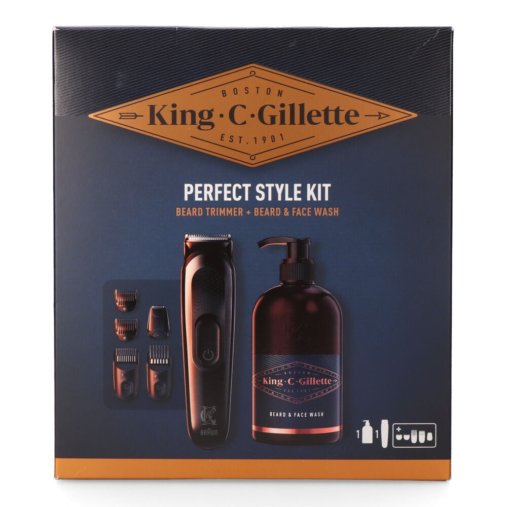 Recortador de barba style master con accesorios