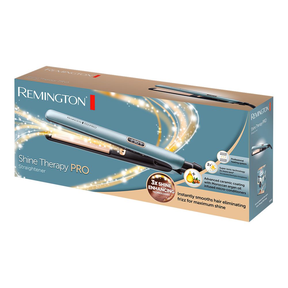 Plancha de pelo shine therapy pro