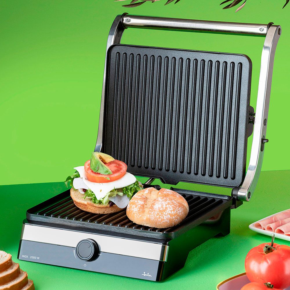Grill de asar doble 2000 w