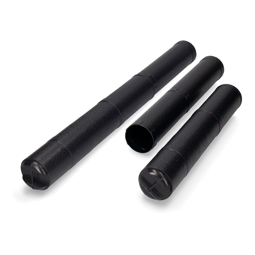 Tubo portaplanos extensible de 40 a 75 cm ø65 mm color negro