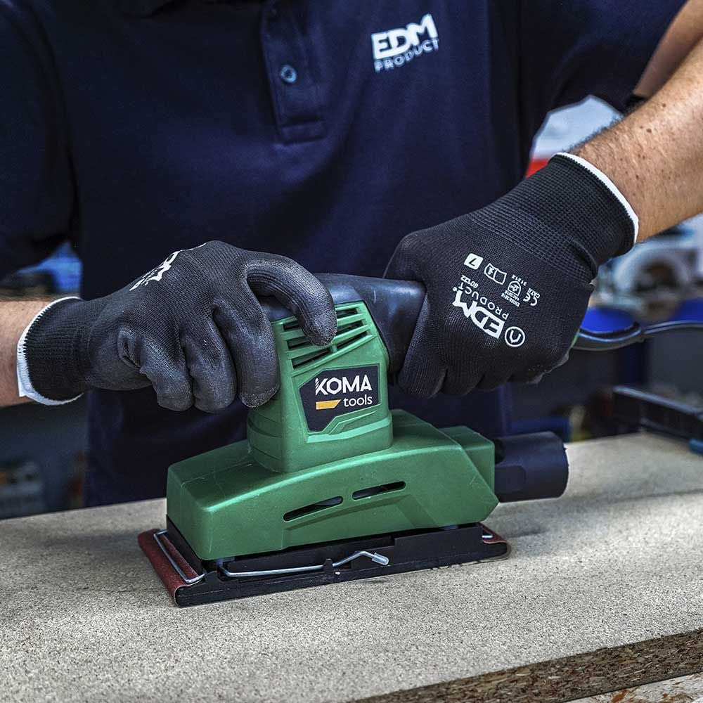 Lijadora orbital electrica 150 w, 252 x 158 mm