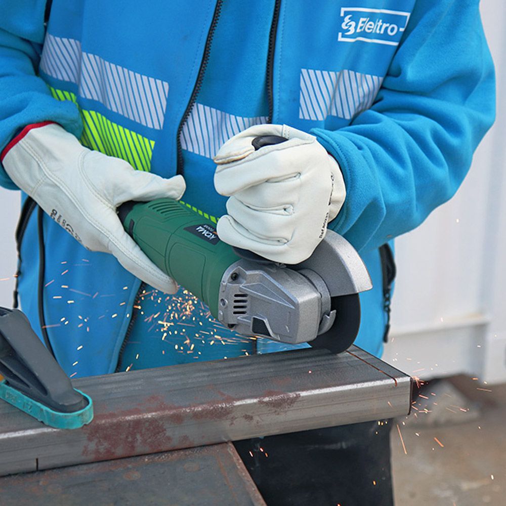 Amoladora angular electrica con maletin, ø125 mm, 1050 w