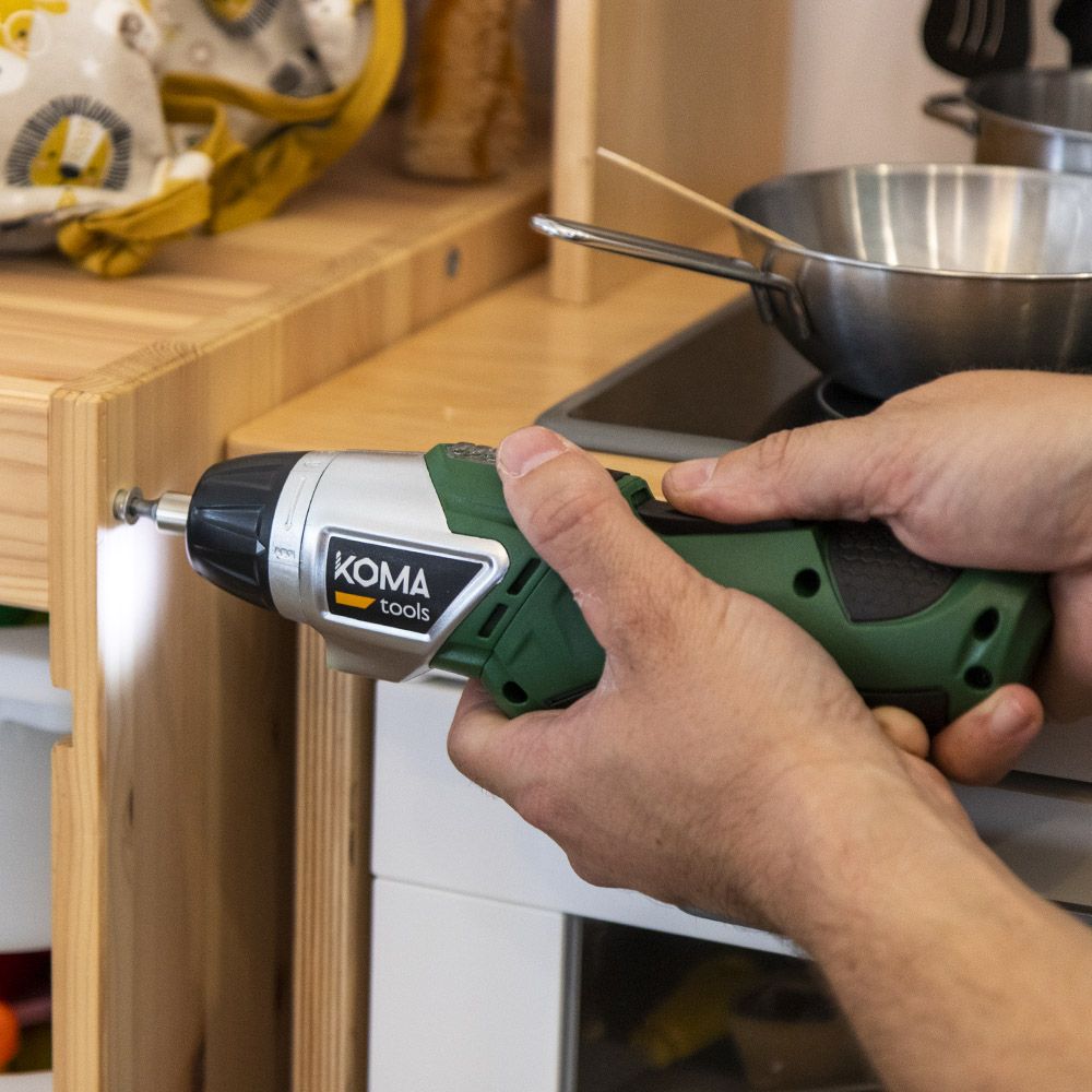 Atornillador recargable, 3,6v con cargador