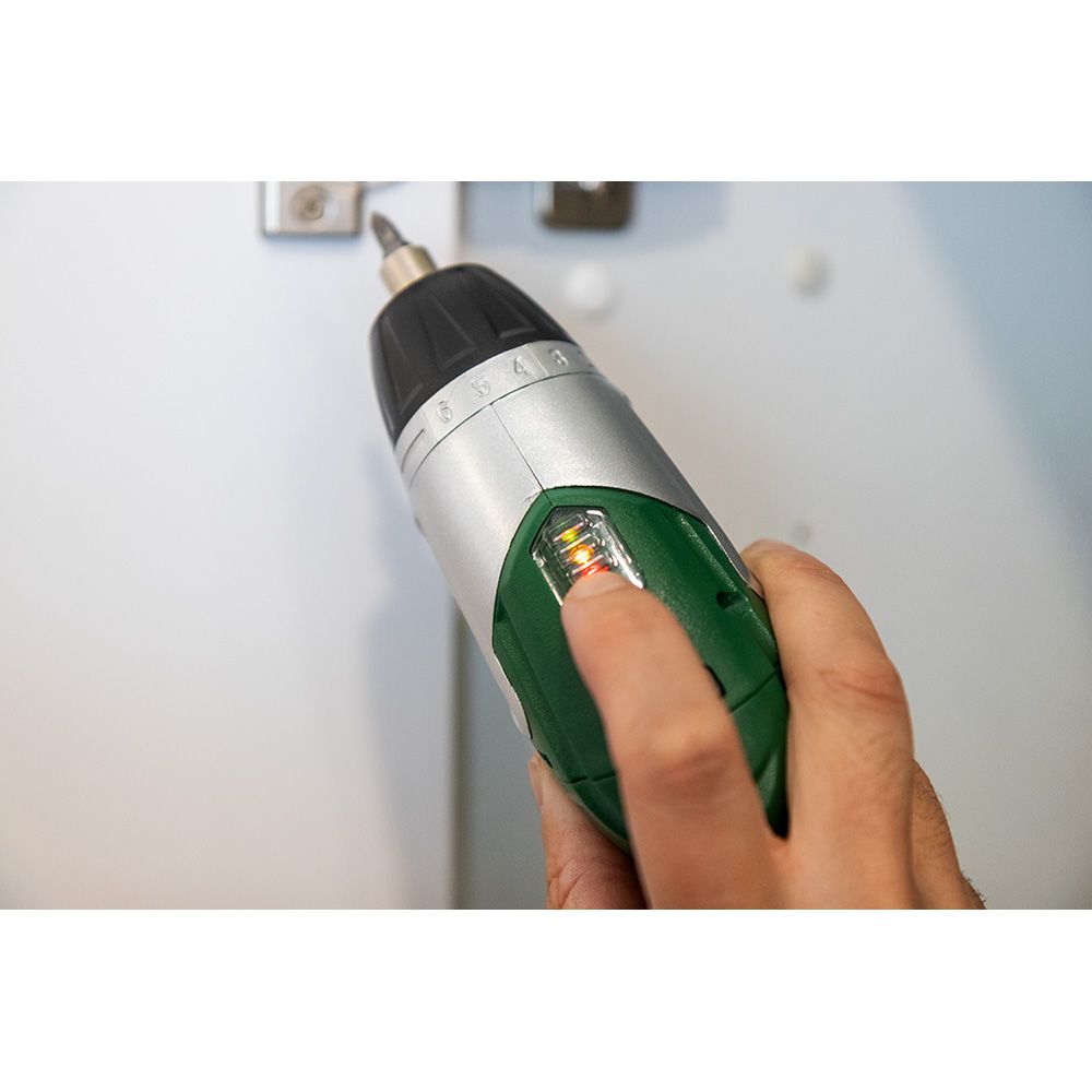 Atornillador recargable, 3,6v con cargador