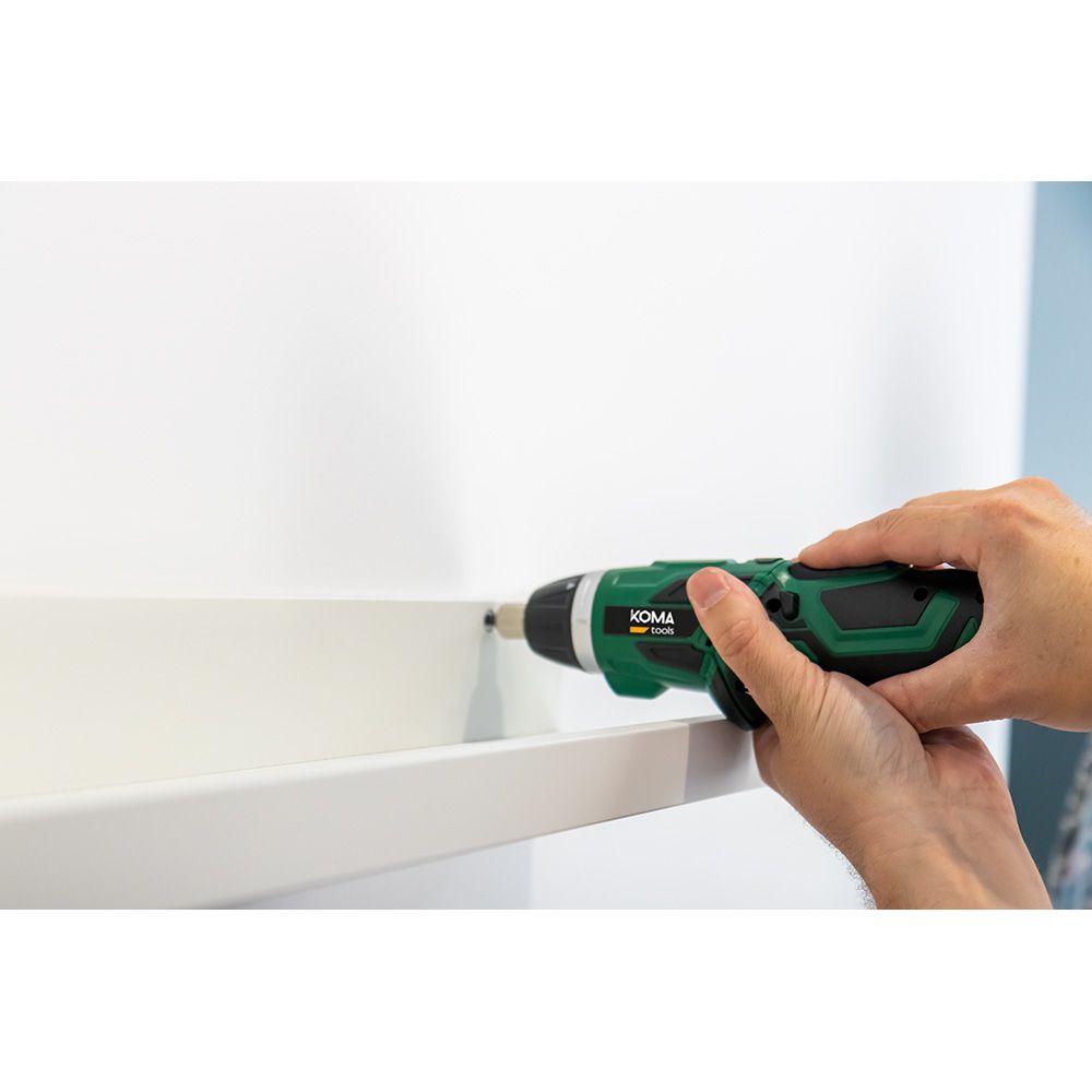 Kit atornillador recargable 3,6 v con 53 accesorios y cargador