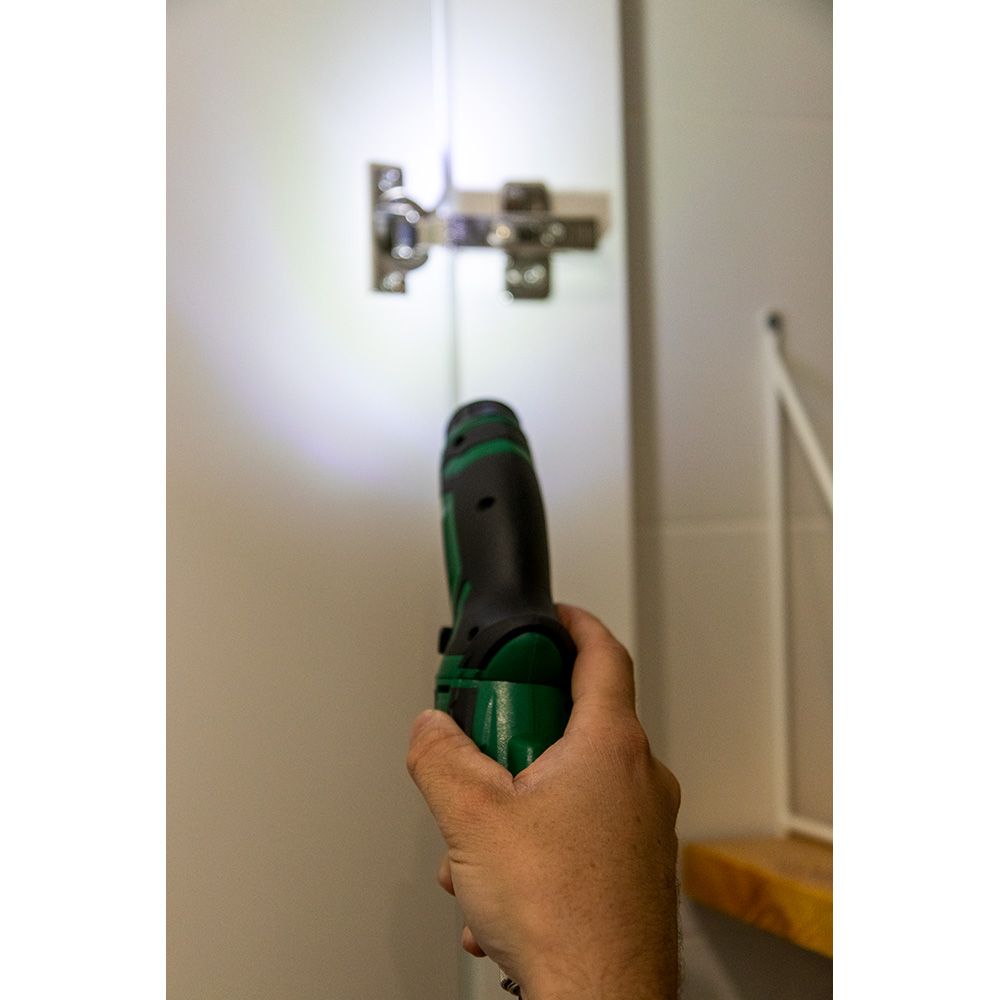 Kit atornillador recargable 3,6 v con 53 accesorios y cargador