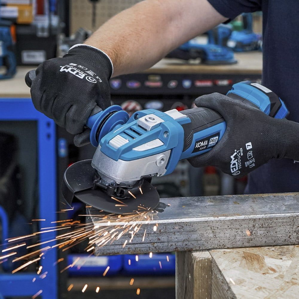 Amoladora angular 20 v ø115 mm (sin batería ni cargador) 28,9 x 23,9 cm