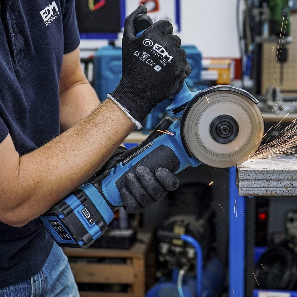 Amoladora angular 20 v ø115 mm (sin batería ni cargador) 28,9 x 23,9 cm