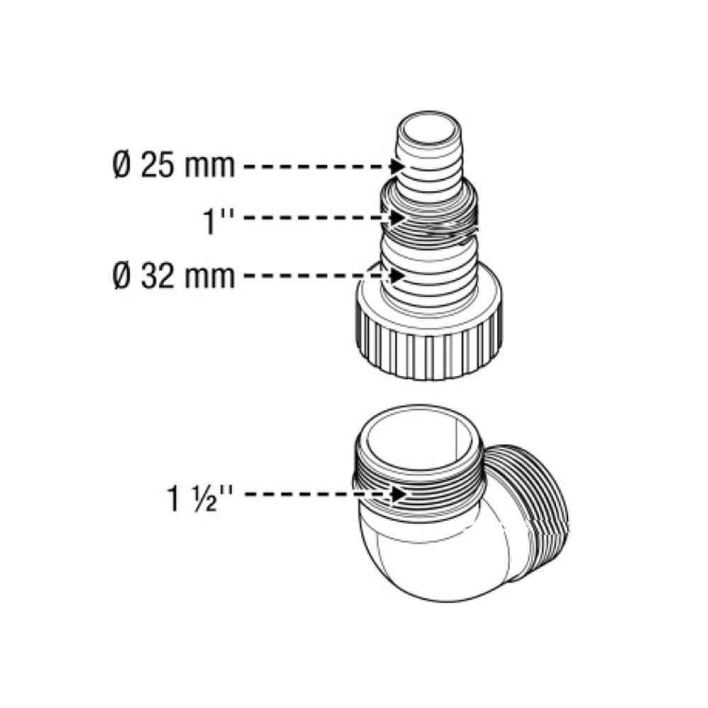 Bomba de drenaje aguas limpias 400 w
