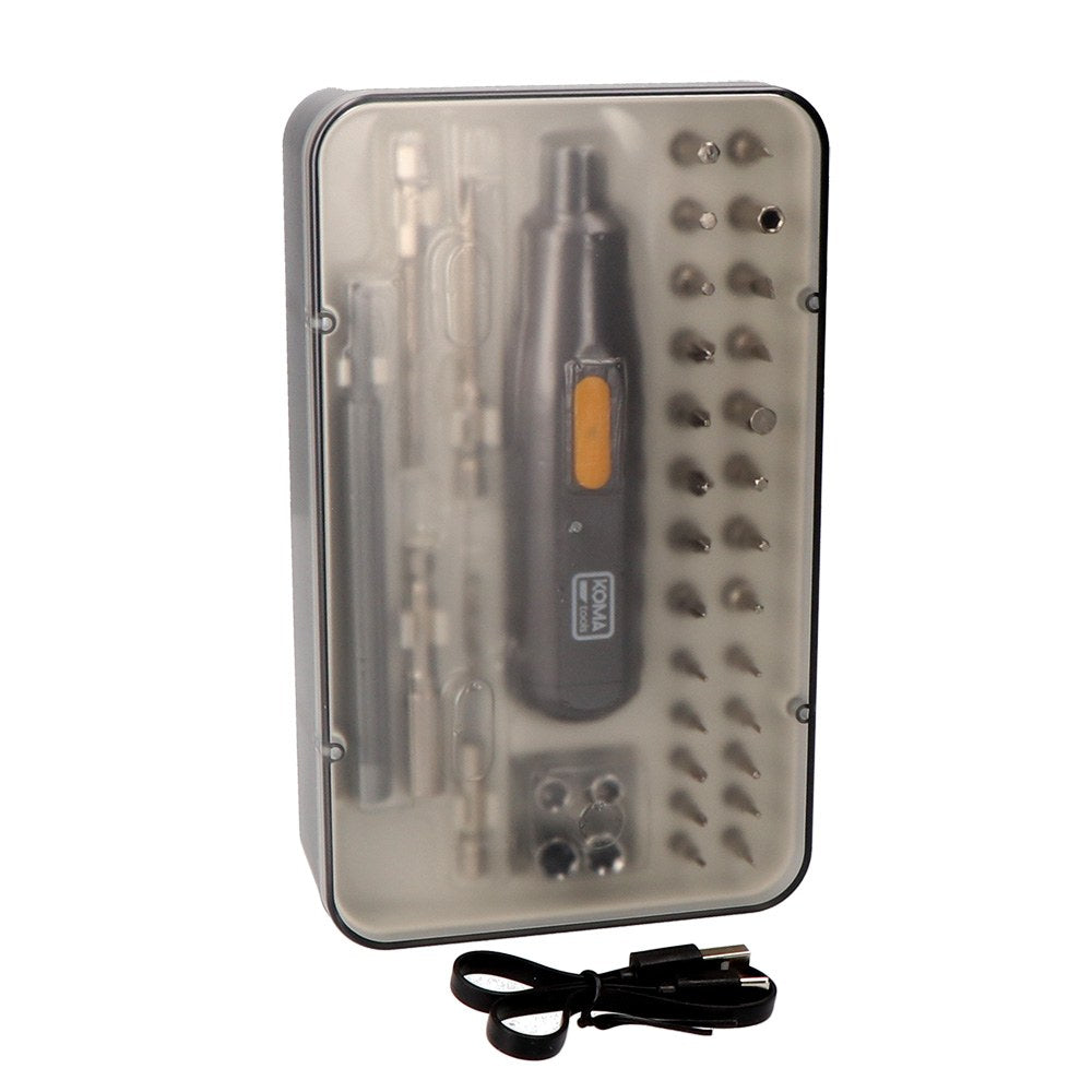 Kit destornillador recargable 3,7 v con 35 accesorios
