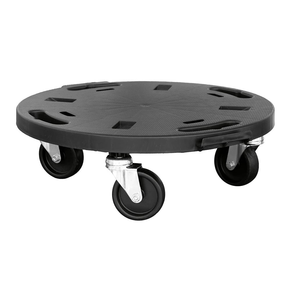Plataforma con ruedas, ø400 x 125 mm