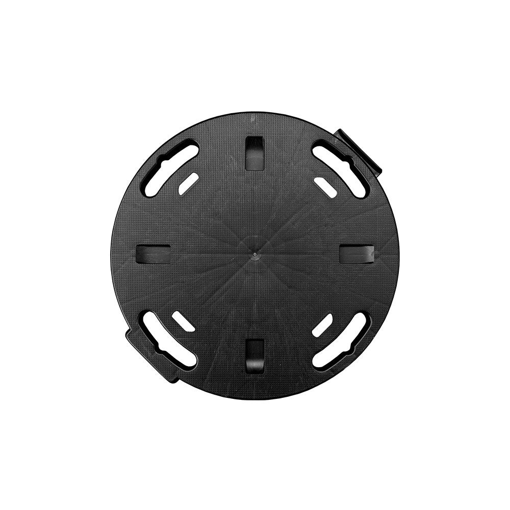 Plataforma con ruedas, ø400 x 125 mm