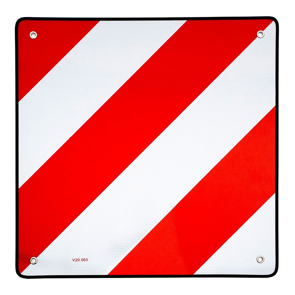 Panel v20 señal carga sobresaliente reflectante 500 x 500 mm