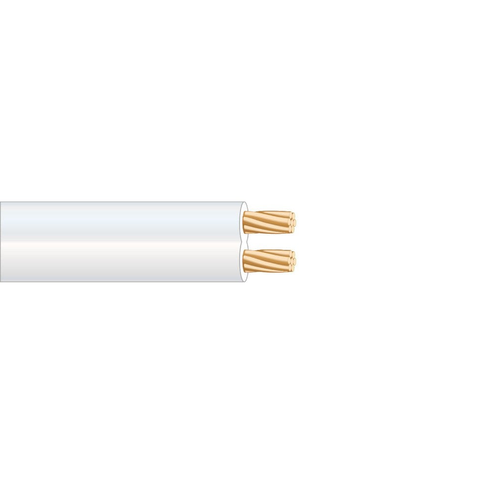 Cable paralelo blanco audio 2 x 1,50 mm euro/m