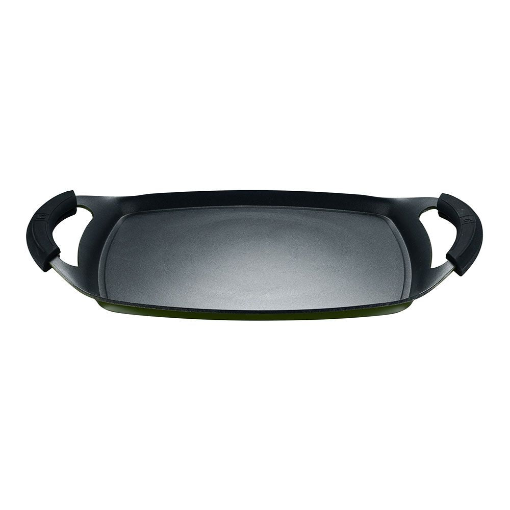 Asador aluminio forjado, inducción, experto 37 x 25 cm