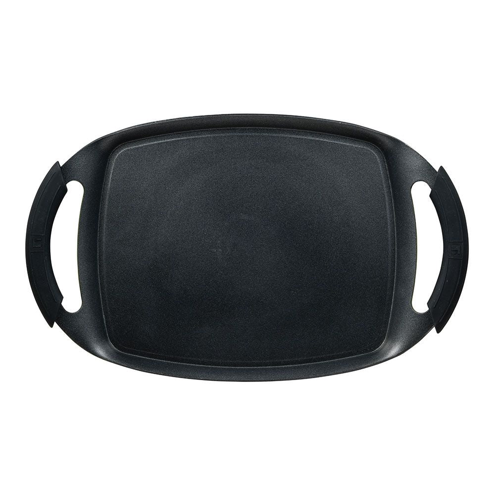 Asador aluminio forjado, inducción, experto 37 x 25 cm