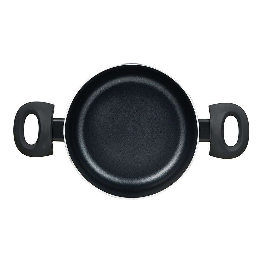 Cacerola de aluminio prensado con tapa, inducción, experto ø24 x 12 cm