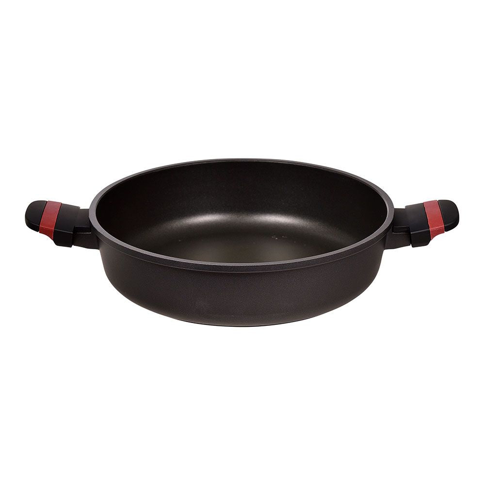 Olla baja de aluminio fundido inducción denia experto ø28 cm