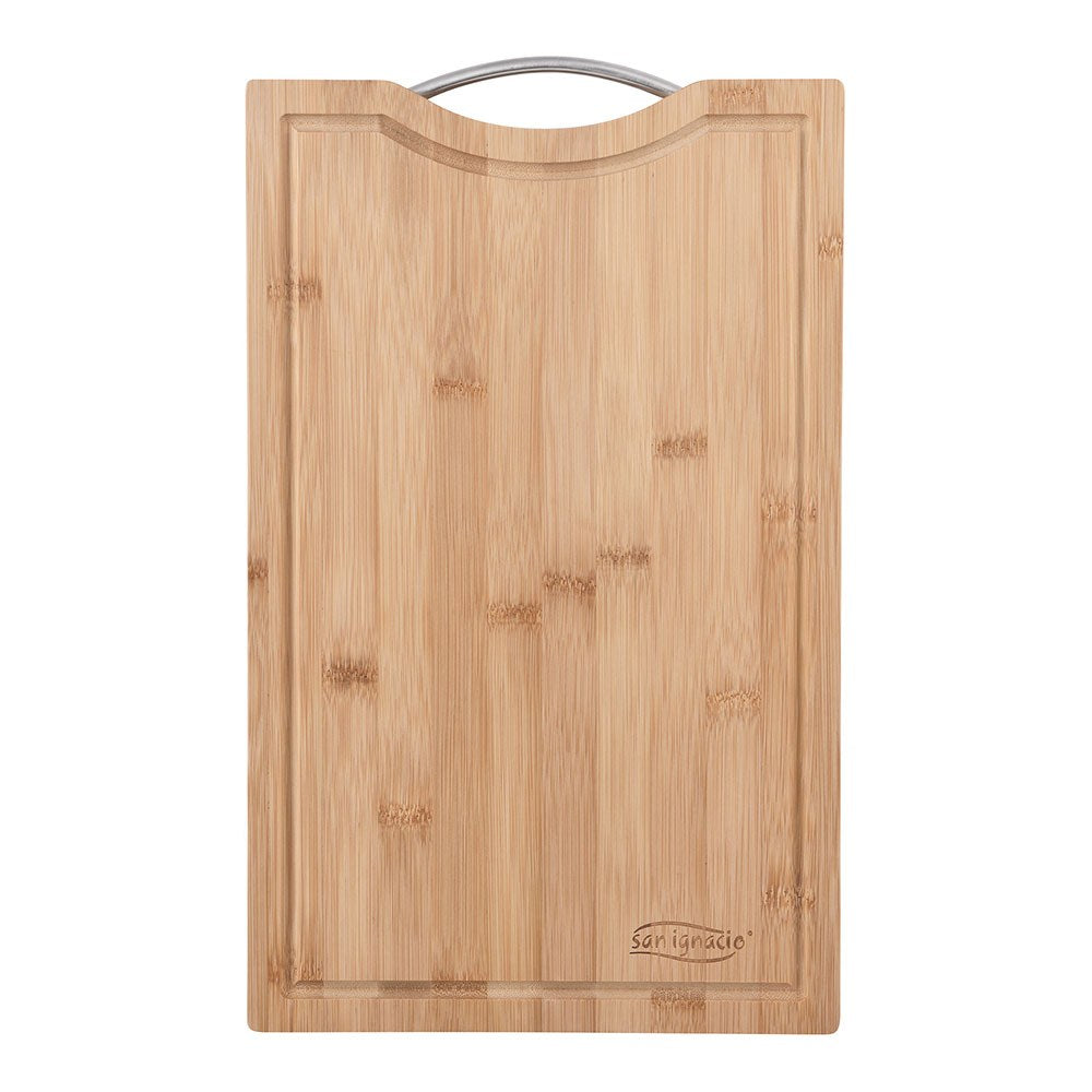 Tabla de cortar de bambú, experto, 40 x 25 x 1,9 cm