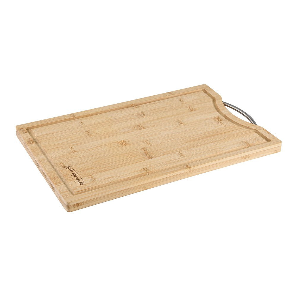 Tabla de cortar de bambú, experto, 40 x 25 x 1,9 cm