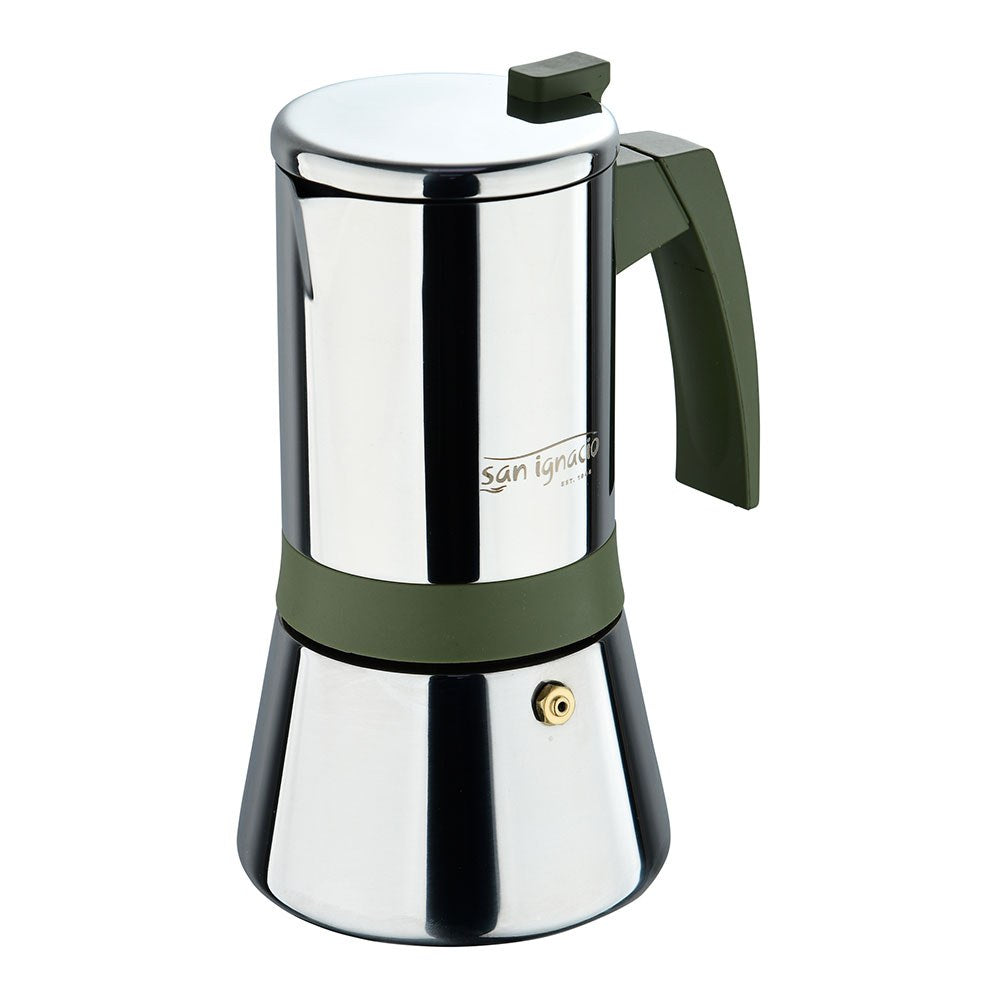 Cafetera de acero inoxidable, experto, 9 tazas, ø12,5 x 22,5 cm
