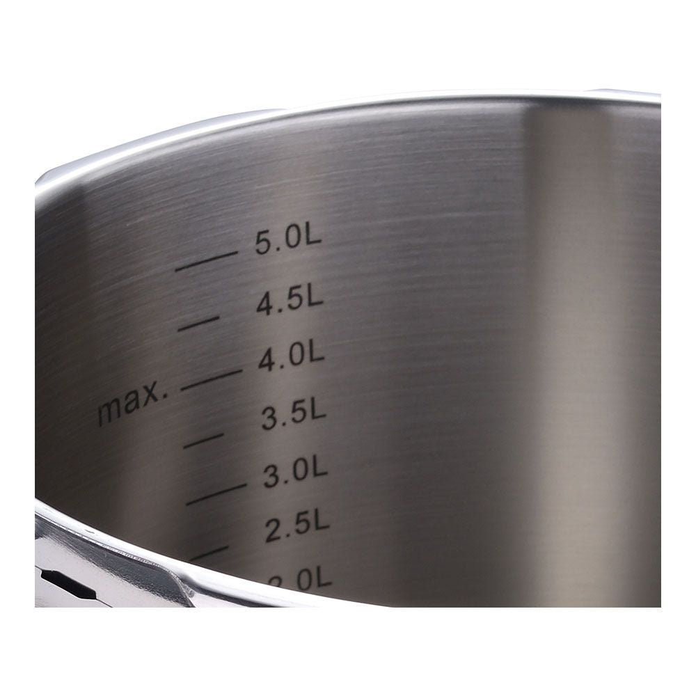 Olla a presión 6 l acero inoxidable creta ø22cm