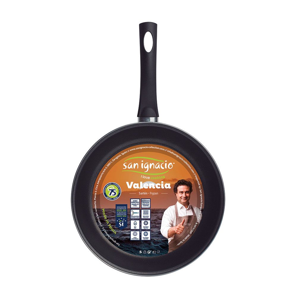 Sartén de acero carbono modelo valencia ø22 cm