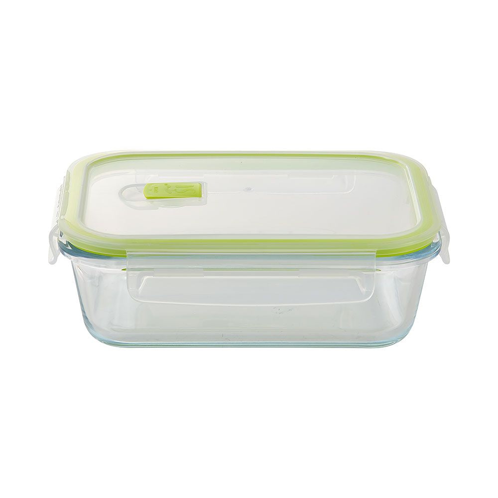 Fiambrera hermética rectangular borosilicato expert 1040 ml