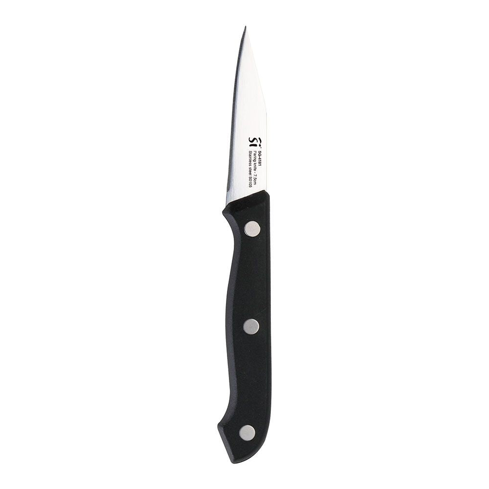 Juego de cuchillos 6 piezas + tacoma acero inox